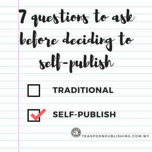 7 Questions to ask before self-publishing