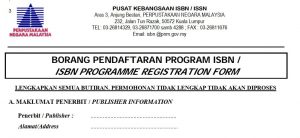 Screenshot of Borang 1