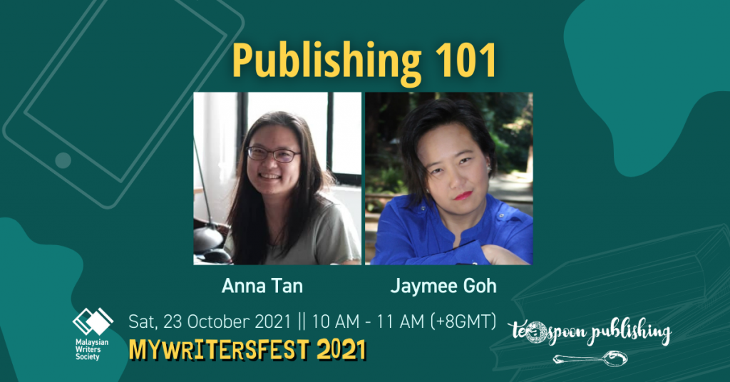Publishing 101 talk by Anna Tan and Jaymee Goh